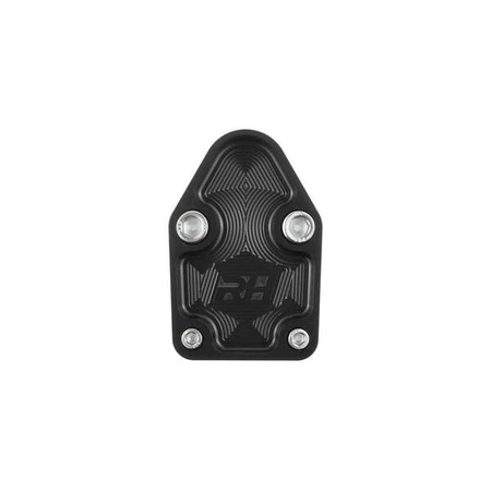 RED HORSE PERFORMANCE ALUMINUM BLOCK -OFF PLATE FOR SBC ENGINE -BLACK 4810-350-2